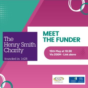 MEET THE FUNDER EVENT POSTER WITH LOGOS