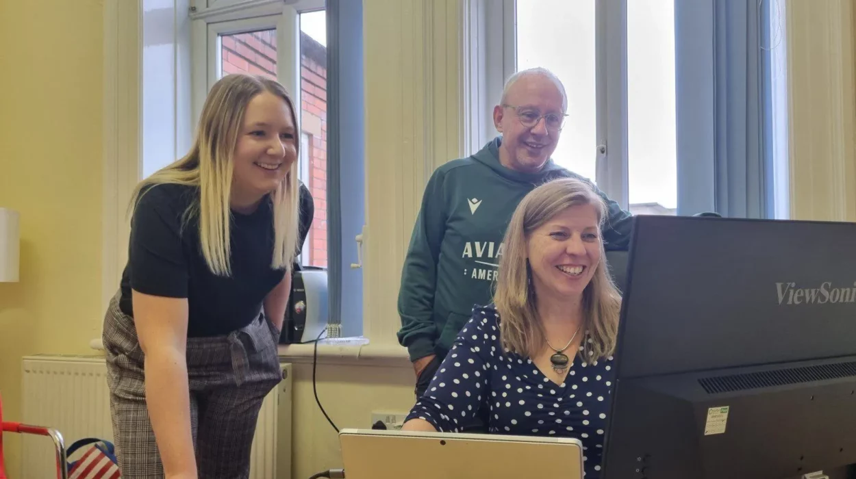 Dawn Roberts-McCabe, Beth Cole and Peter Howell
