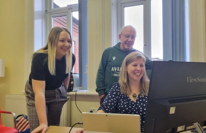 Dawn Roberts-McCabe, Beth Cole and Peter Howell
