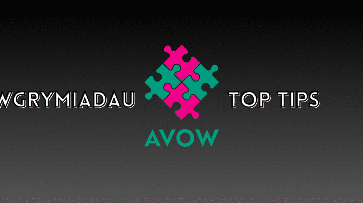 Top Tips / Awgrymiadau