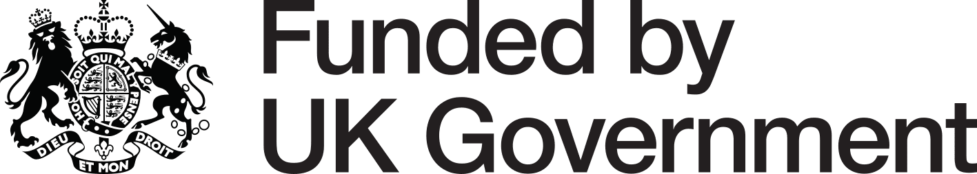 Funded by UK Gov BLACK