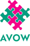 AVOW puzzle piece logo