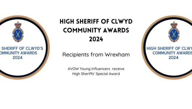 High Sheriff of Clwyd Community Awards 2024 - Wrexham Recipients