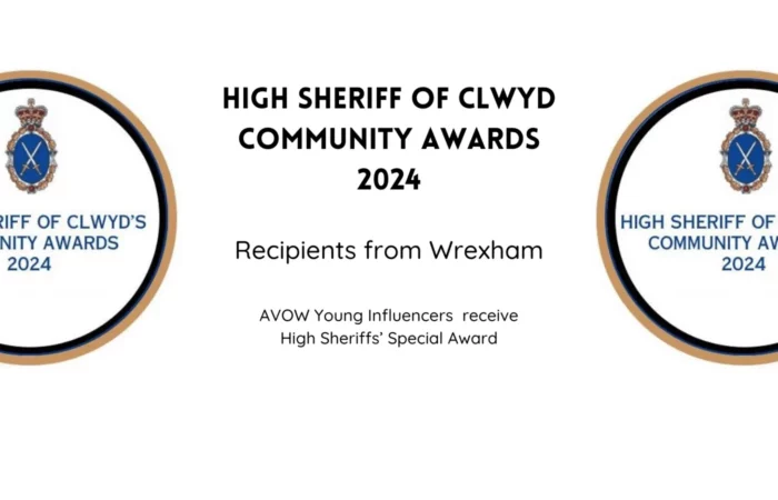 High Sheriff of Clwyd Community Awards 2024 - Wrexham Recipients