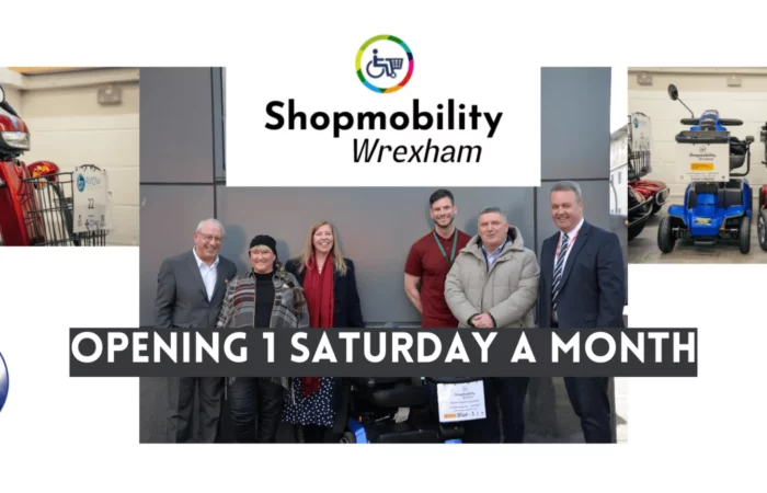 Shopmobility Open 1 Saturday a Month Header