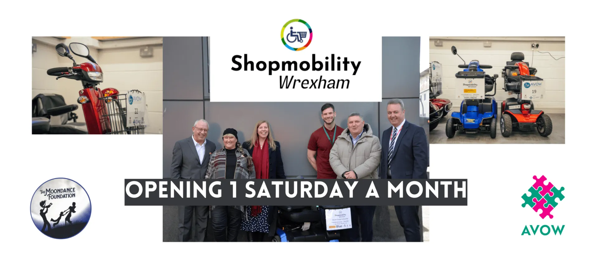 Shopmobility Open 1 Saturday a Month Header