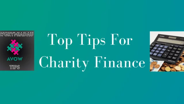 Top tips For Charity Finance