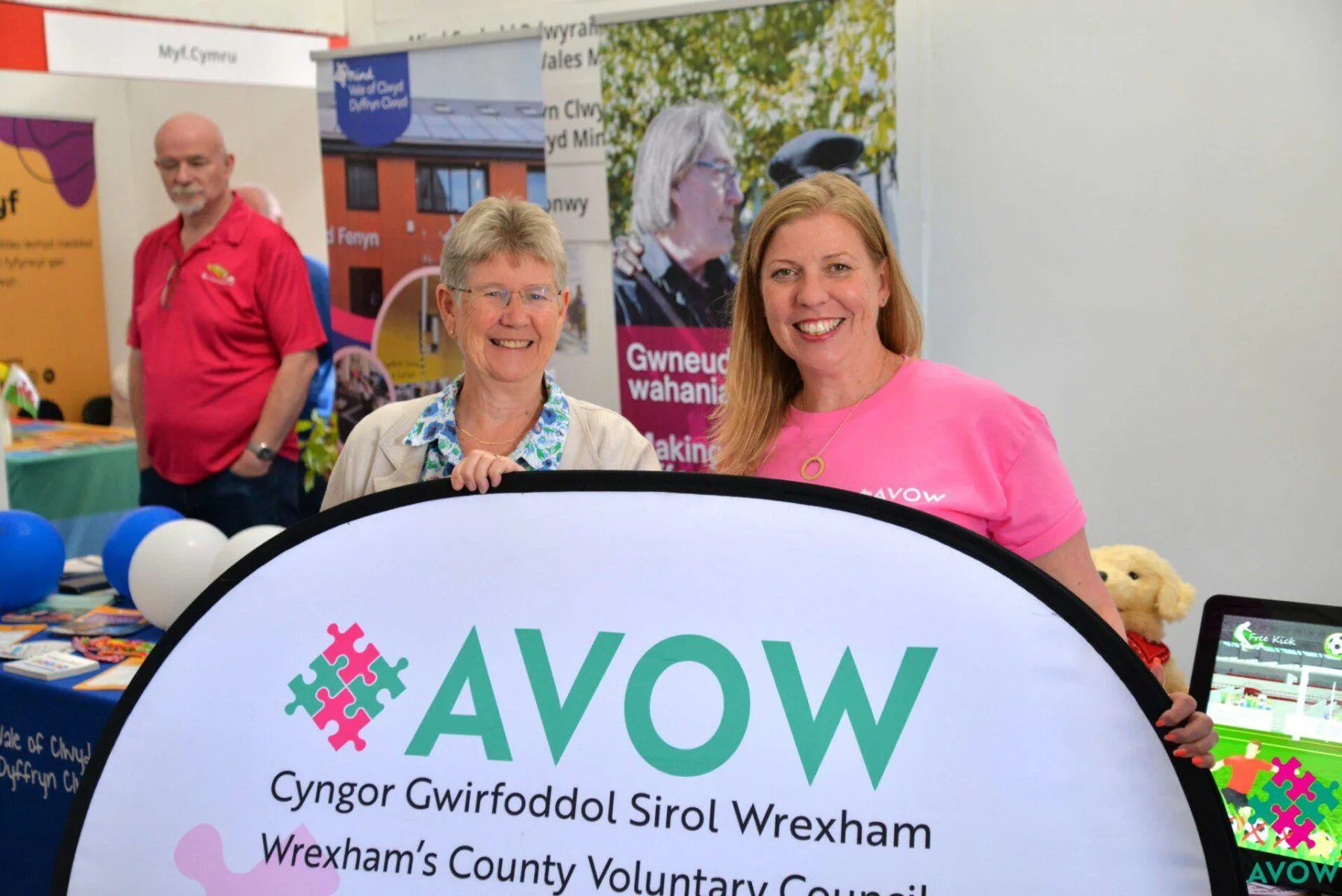 Jane Hutt MS and Dawn Roberts-McCabe