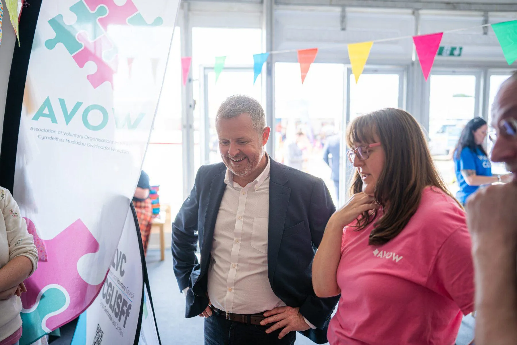 Minister with Amy Jones (AVOW)