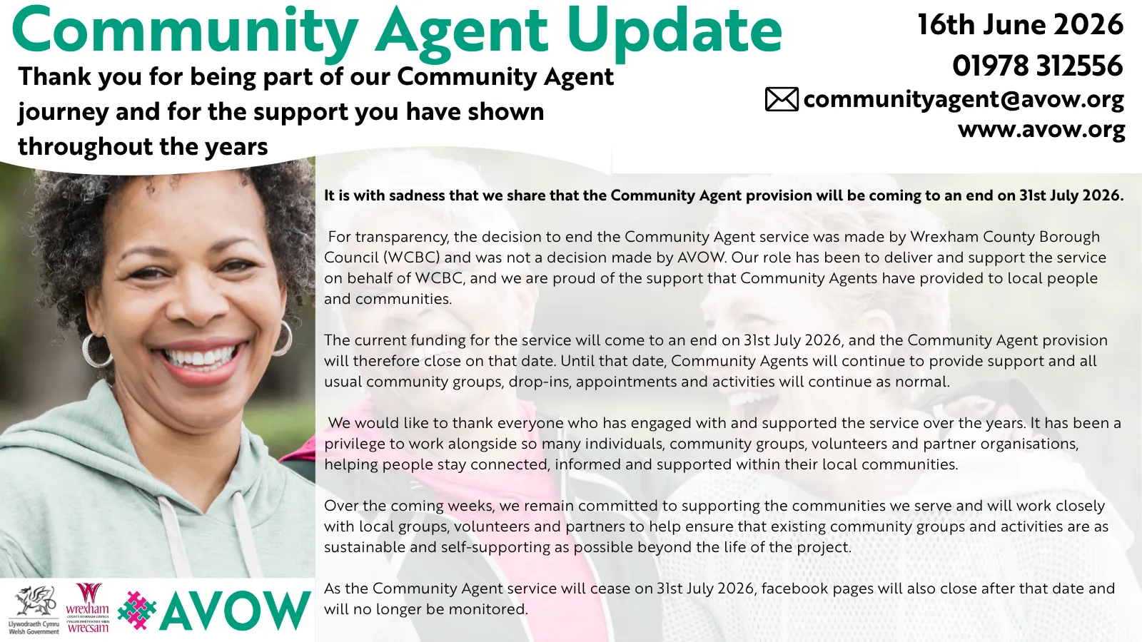 Community Agent Update: Closure