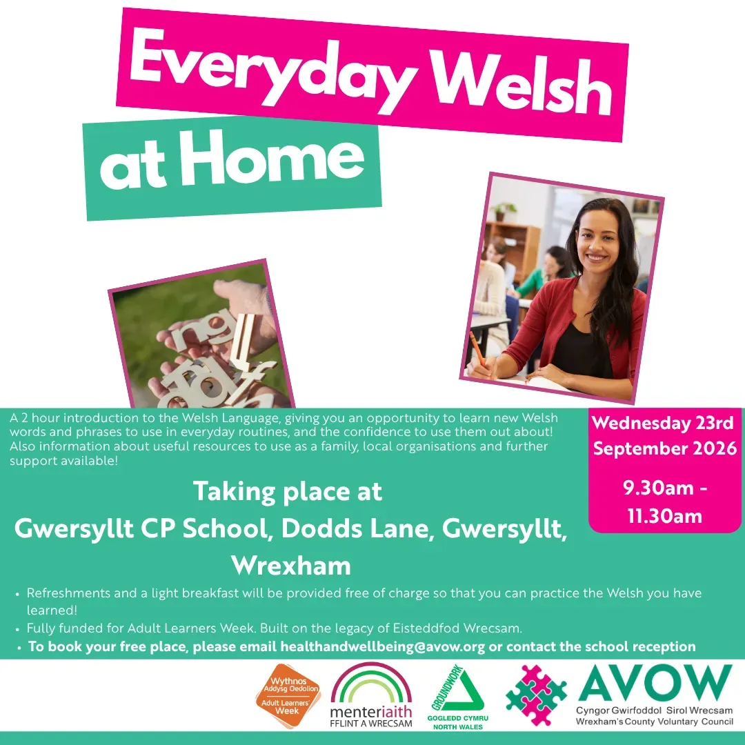 Everyday Welsh At Home - Social Media - English