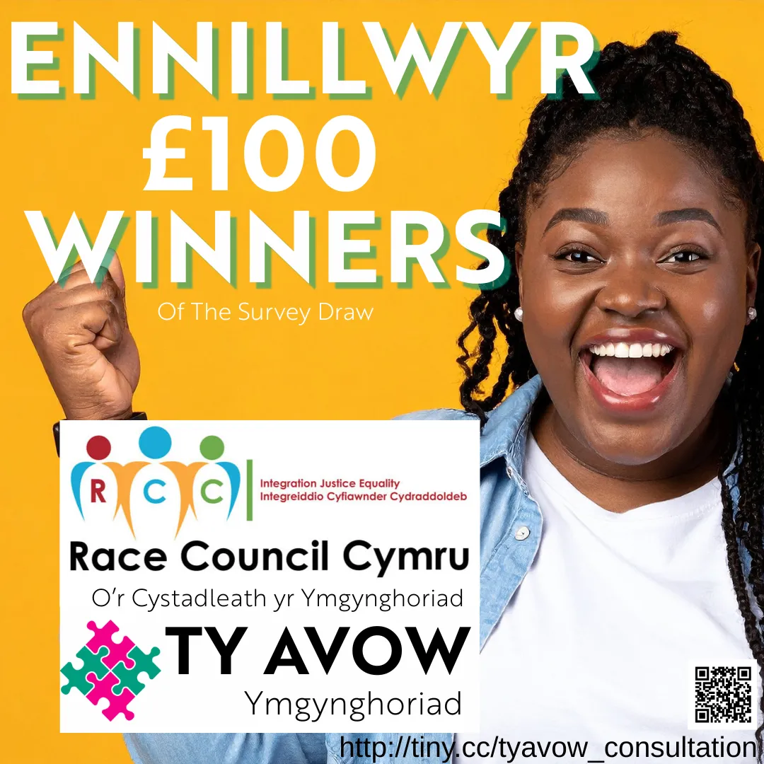 Race Council Cymru - Winners of the Ty AVOW Consultation Draw