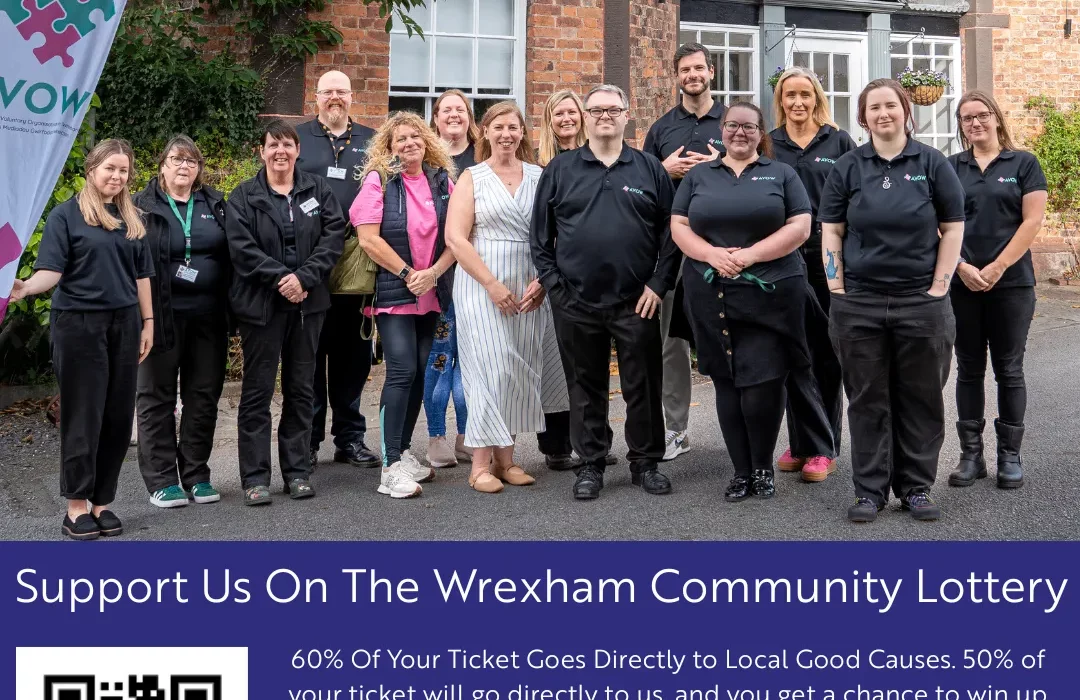 Wrexham Community Lottery Frame - Example