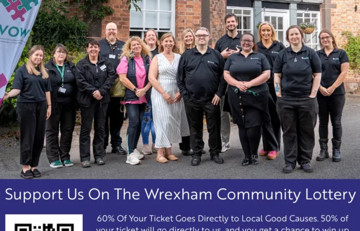 Wrexham Community Lottery Frame - Example